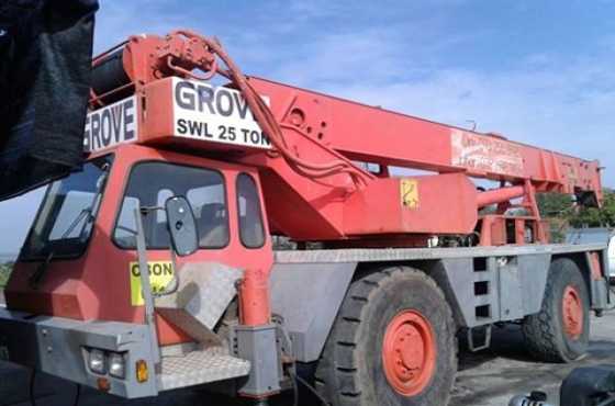 25 ton mobile crane for sale.