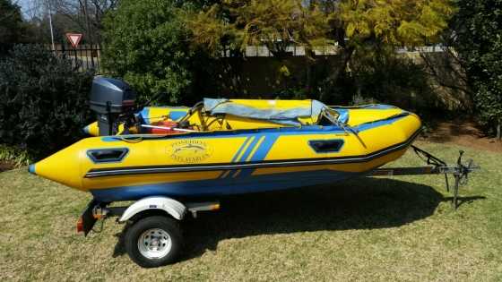 25hp Mariner, Poseidon Duck and Trailer