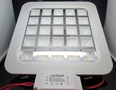 25W 220V LED SQUARE PANEL CEILING LIGHT