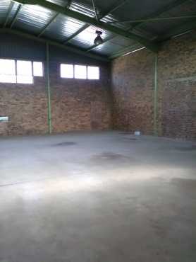 266m2 factorywarehouse to let in secure complex in Germiston