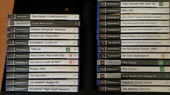 26x PS2 GAMES