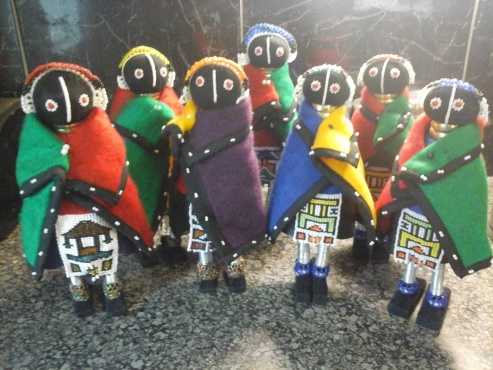 28cm African Dolls