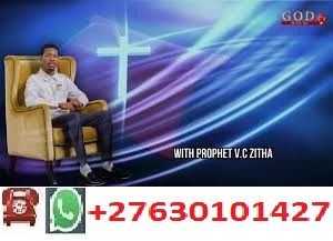 Registration for one on one with Prophet Vc Zitha contact+27630101427
