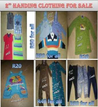 2nd hand clothing for sale