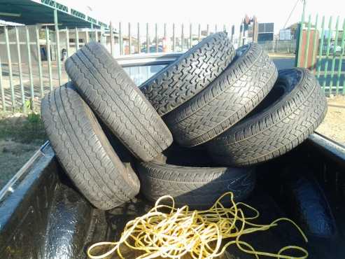 2nd hand tyres various sizes