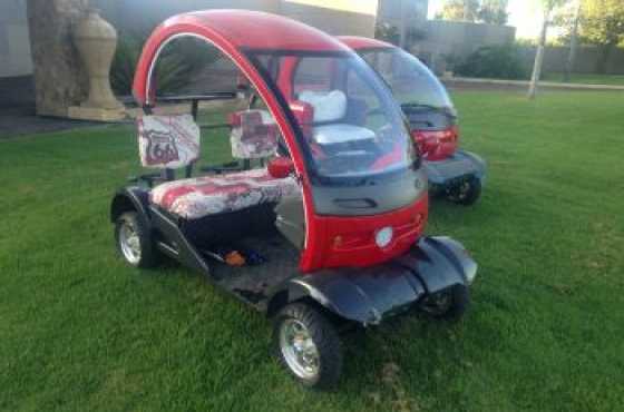 2x 2016 Golf Carts both are 63V