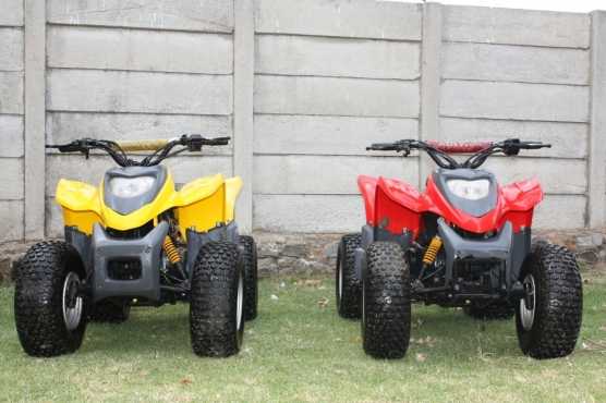 2x Adly 100cc 2-stroke quads