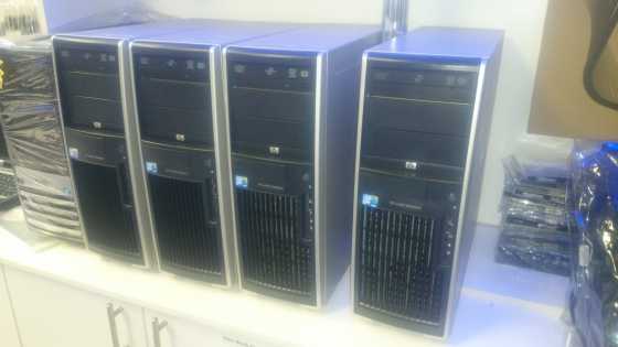 2x HP Core2Duo Computer boxes For sale - BARGAIN