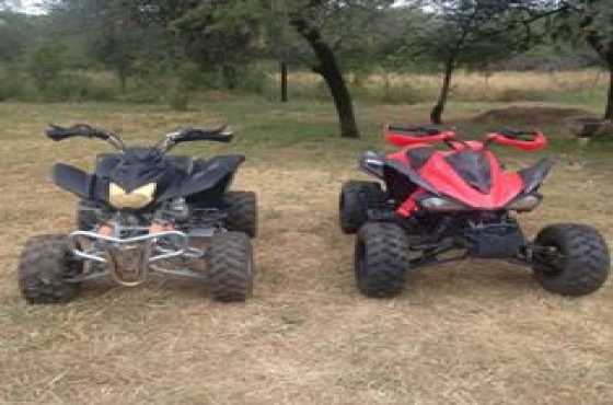 2x No Limit 250cc 4 Wheeler Quad Bikes