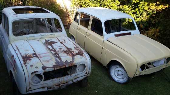 2x renault 4quots for sale