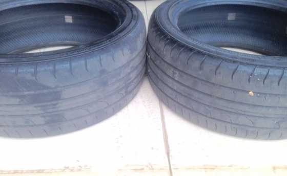 2x tyres in good condition