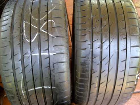 2xContinental ContSportContact tyres 2854019,90 percent tread