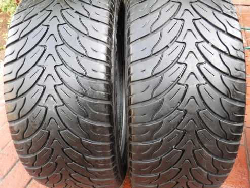 2xFederal Couragia tyres 2355518,80 percent tread