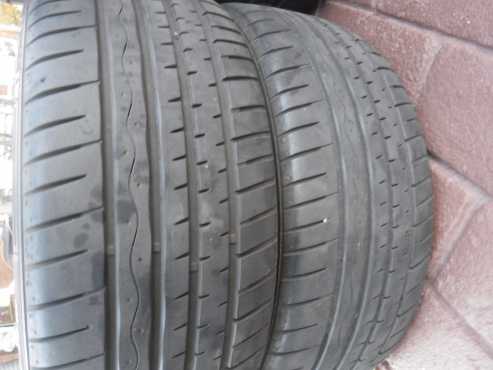 2xHankook Ventus tyres 1955015,90 percent tread