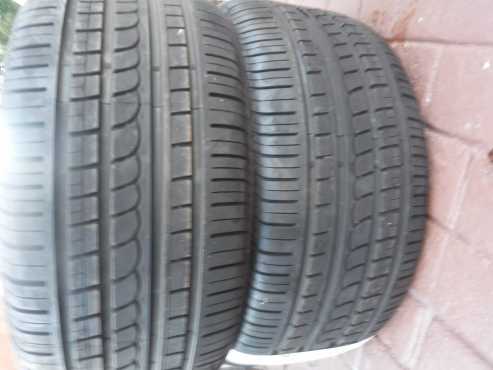 2xPirelli Pzero Rosso tyres 2753520,Brand new