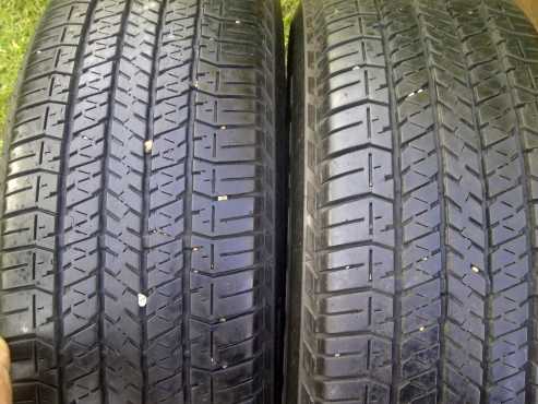 2xYokohama Geolander tyres 2256517,As new