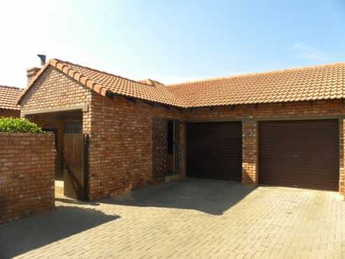 3 BEDROOM TOWNHOUSE FOR SALE INI MONTANA GARDENS, PRETORIA