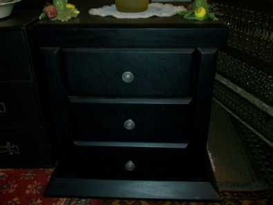 3 Drawer Solid Wood Cabinet