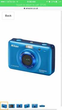 3 m waterproof camera for sale Nikon