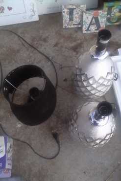 3 MOOI LAMPE SONDER GLOBES