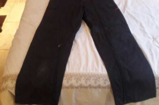 3 pairs of mens riding pants all padded.