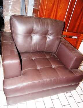 3 Piece Leather lounge Suite S019883A Rosettenvillepawnshop