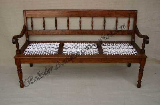 3 seater tamboti riempies bench