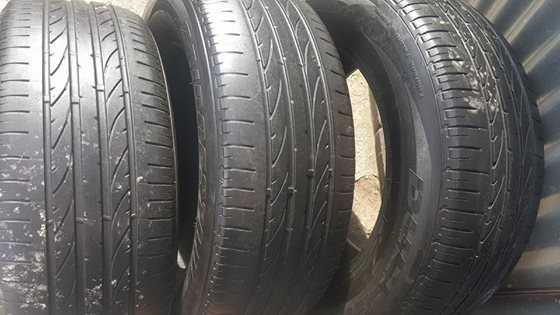 3 x 255R6018 Bridgestone Duelars still lots of thread