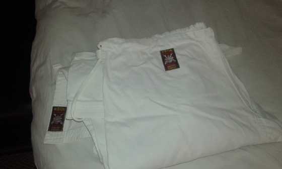 3 X KARATE GI039s for sale