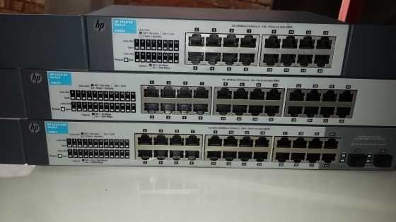 3 X new HP Switches up for grabs