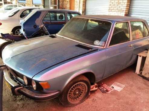 3.0 l bmw (quite scarce) available for restore only made from 1977 to 1979