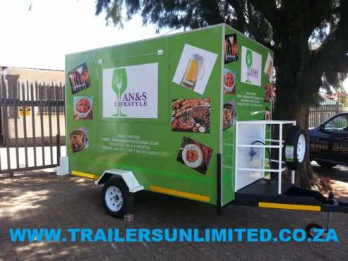 3000 X 1800 X 2000 CATERING TRAILER.