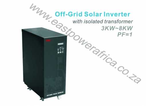 3000W - 8000W Off Grid Solar Inverter from R22 100 incl VAT