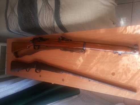 303 rifle and .450 Granger Martini Henry