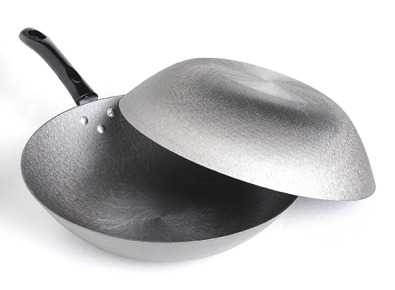 32 cm stainless steel WOK