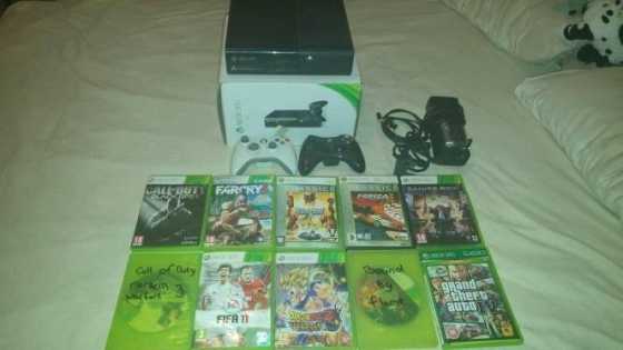 360 Xbox met 9 games om te verkoop