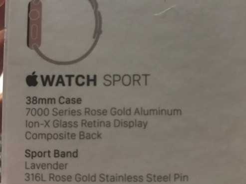 38 mm Apple Sports Watch