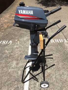 3AMHS Yamaha 2 Stroke 3hp Short Shaft PORTABLE OUTBOARD