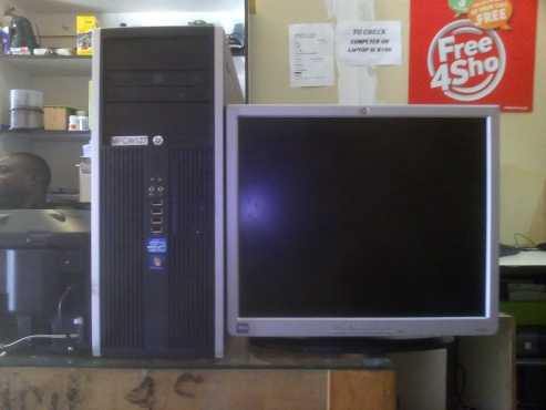 3rd gen i5, 4gb ram, 1TB hdd with LCD hp set