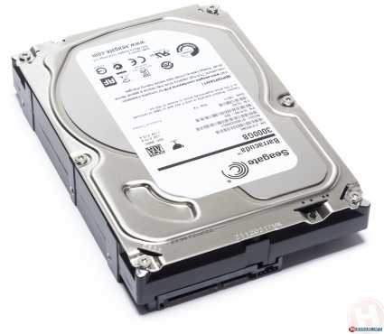 3TB internal desktop harddrive