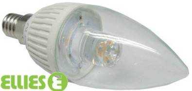 3W LED Candle E14 Dimmable 3000K