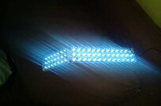 3way rechargeable led ligths R100