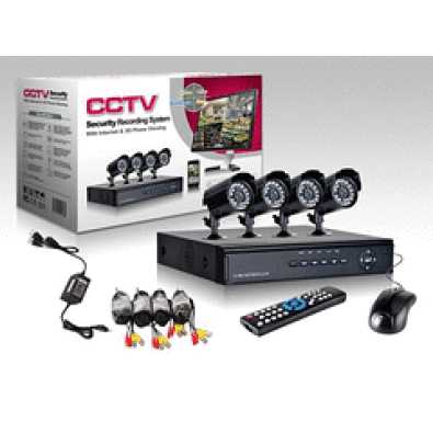 4 CHANNEL CCTV KIT