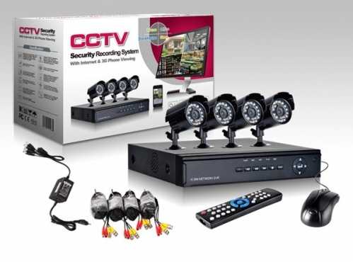 4 Channel cctv kit (installation optional)