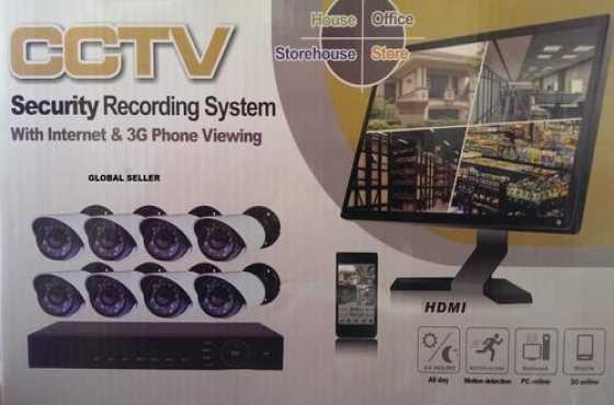 4 channel CCTV kit Installed