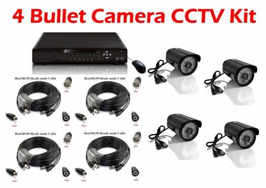 4 Channel - CCTV Security Kit