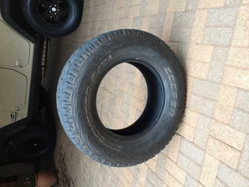 4 Cooper AT 265x70x17 tyres