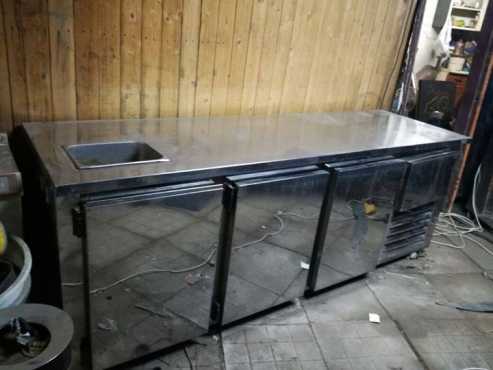 4 deur stainless steel counter yskas