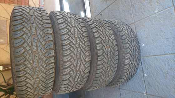 4 Ford Ranger tyres and rims for sale