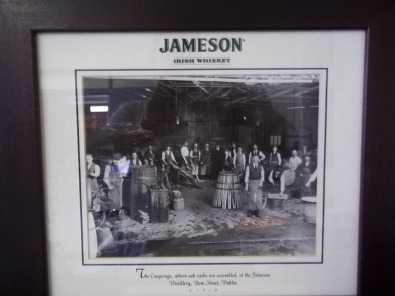 4 Framed Photos of Jameson Brewery